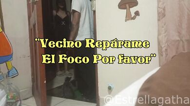 Llame a mi vecino para que me repare el foco y me rompio el culo