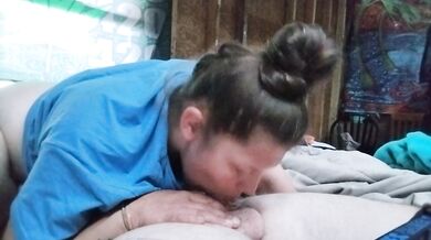 Deepthroat cum swallowed every last drop