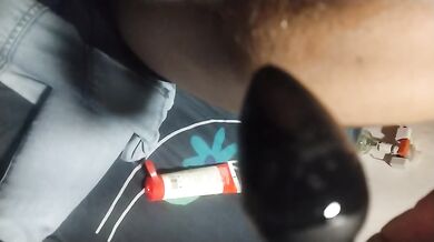 Mi primer anal dilatandome