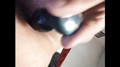 Mi primer anal dilatandome