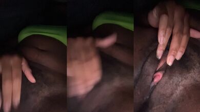 Quick Pussy Play Before Bed | Throbbing Big Clit Orgasm