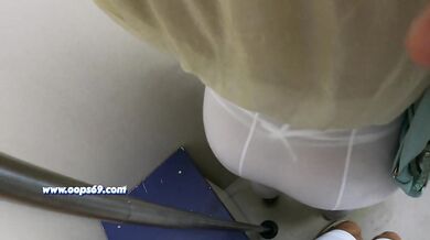 Handjob in Train - Horny Milf Touch my Dick in Subway