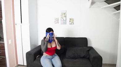 Anitta Miller striper hired to warm up wife and fuck at swinger couple's house