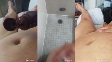 filling up my belly button with chocolate syrup then u gotta see my wet fingers after I came