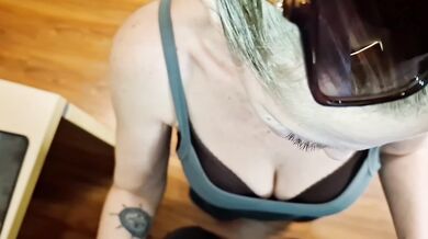 Entitled Karen Baseball Mom Sucks Coach’s Cock In Office For Son’s Starting Spot – POV Facial