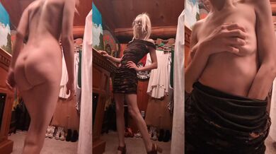 Dress Up N Down: Brown Dress N Heels