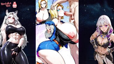 2D Hentai with anime bitches. A selection of juicy deep and slobbery blowjobs from the sexiest characters from games and anime No. 1