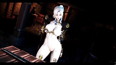 The female swordsman's secret job