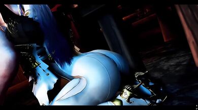 The female swordsman's secret job