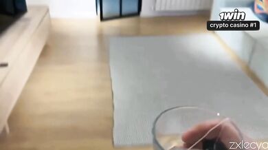 Lesbian stepsister tries dick for the first time