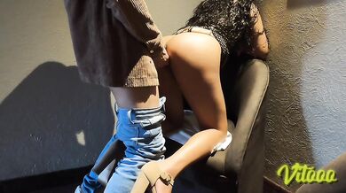 We got back from a party and my girlfriend stuck her ass out so I could penetrate her
