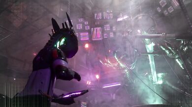 Snakegirl stuck in the grasp of Nescience Corp...