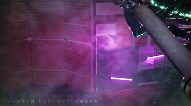 Snakegirl stuck in the grasp of Nescience Corp...