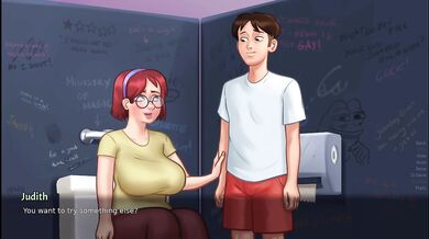My friend Jerk me at school bathroom