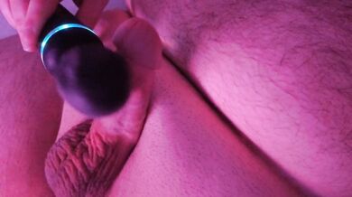 Dad bod thick cocked beast masturbating for you in hot ambient light