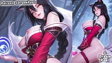 Big Tits Ahri hentai from League Of Legends hentai by xDreamPool
