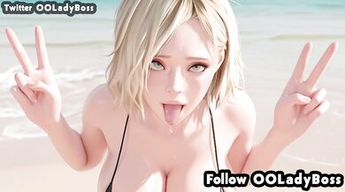 Grace Ashcroft blow job for her boss hentai anime from Resident Evil 9 by ooladyboss
