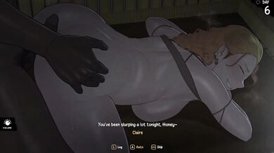 She chose cheating as a way to freedom from boring reality when his big dick fills her she feels happiness[eng sub