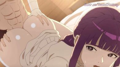 Pussy Creampie for Birthday Gift : Fern x Stark (Cartoon Anime)