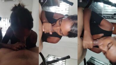 Doing oral sex to my boyfriend I pumped his milk and I drank it