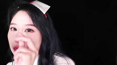 ASMR Hot Girl Nurse ZOMBIE Eat Your Brain | Nurse Ear eating and Ear Licking | Halloween