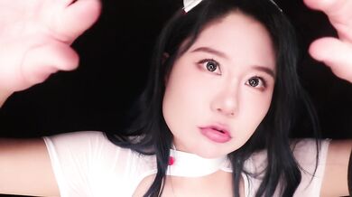 ASMR Hot Girl Nurse ZOMBIE Eat Your Brain | Nurse Ear eating and Ear Licking | Halloween