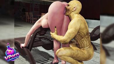 MILF is shocked by the size of the hot ogre's dick