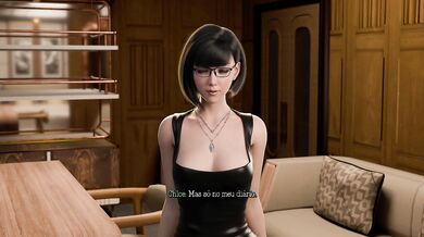 FreshWomen S2 (DLC Chloe Desire Express) Scene 1: Naughty Chloe is crazy to suck the detective's dick.