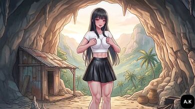 MY SECRET ADVENTURE I took my fan to an abandoned cave and begged him to fuck me Sensual dance and intense POV Striptease sexy dancing and getting sex