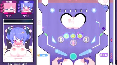 Hentai Game –Elf Girl Pinball - Lvl 1 Normal Mode