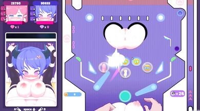 Hentai Game –Elf Girl Pinball - Lvl 1 Normal Mode