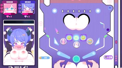 Hentai Game –Elf Girl Pinball - Lvl 1 Normal Mode