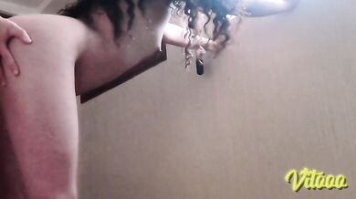 Beautiful girl fucking all afternoon, look how pretty her ass looks open