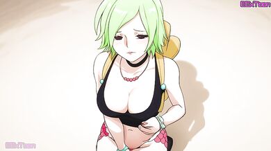 One Piece Hentai Anime - Big Tits Camie Blow Job Hentai by eextoon
