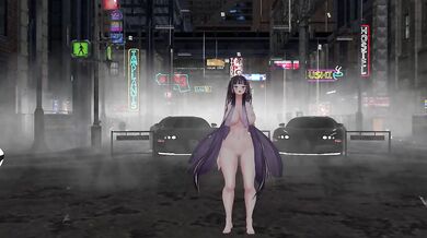 Nude Elf VTuber MMD | Sweet Juicy