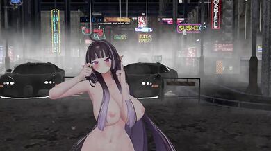 Nude Elf VTuber MMD | Sweet Juicy