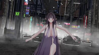 Nude Elf VTuber MMD | Sweet Juicy