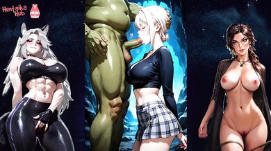 2D Hentai with anime bitches. A selection of juicy deep and slobbery blowjobs from the sexiest characters from games and anime No. 3