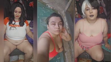 Chubby Hairy Bikini Babe