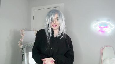 Sexy Shenhe Wearing Slutty Cocktail Dress