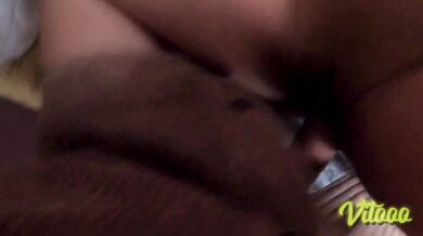 Look at my girlfriend's little pussy, she's a hottie touching it