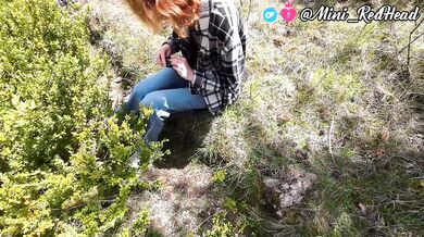 Came to Forest for Cones, Redhead Deeply Sucked Big Cock