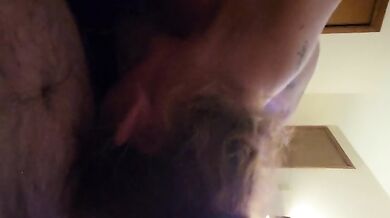Amateur Pawg Gives Neighbor BJ While He Brings Her To Loud Climax