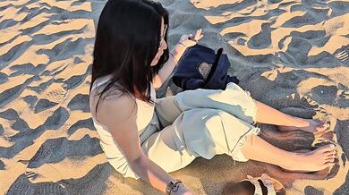 tengo sexo en mi motorhome con PETITE latina PUBLICO