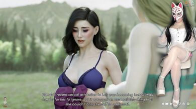 Ms Denvers (80) - MILF licked a college girl on a picnic