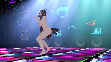 Thicc Elf VTuber Hentai Strip Dance | Bicycle MMD