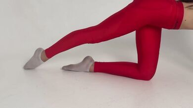 leggings stretching goddess socks