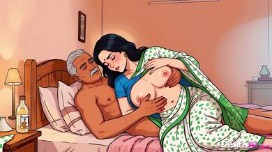 Husband Gone, MILF Seduced by Strong Father-in-Law Cock(AI Generated)
