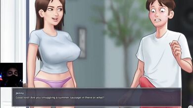 Mature Landlady love watching me mastrubate with her panties Debbie Summer Time Saga Part 1