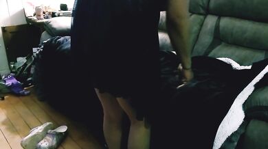 Just your average couple. Banging on the couch and playing with our toys!